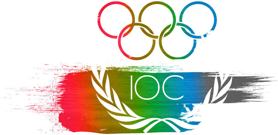 Olympic Games Clipart International Olympic - International Olympic Committee Ioc Logo (1100x708)