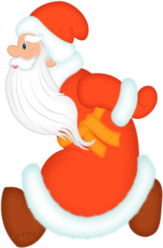 Mr And Mrs Santa Claus - Дед Мороз Пнг (336x500)