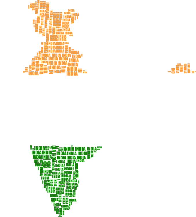 Line Angle Point Tree Special Olympics Area M - Png India Map Transparent Clipart (677x750)
