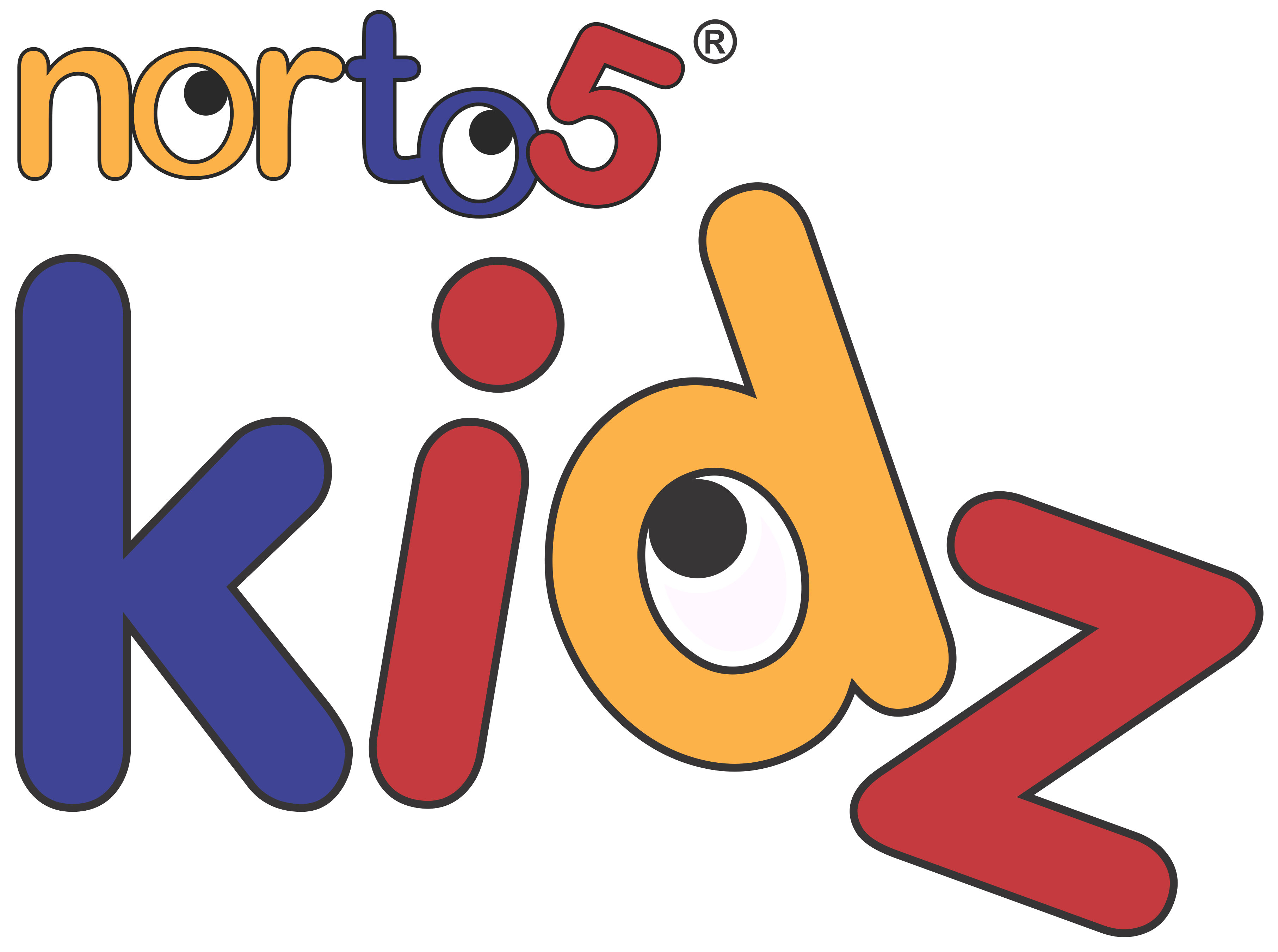 Norto5 Kidz Logo - Logo (3627x2701)