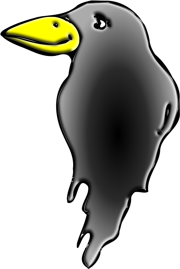 Flossk 3d Remix Large 900pixel Clipart, Flossk 3d Remix - Bird (635x900)