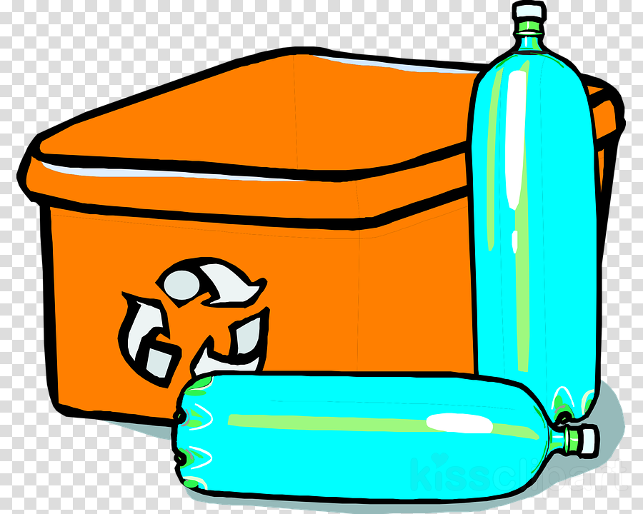 Download Recycle Bottles Clipart Plastic Bag Recycling - Cartoon Plastic Bottle Recycle (900x720)