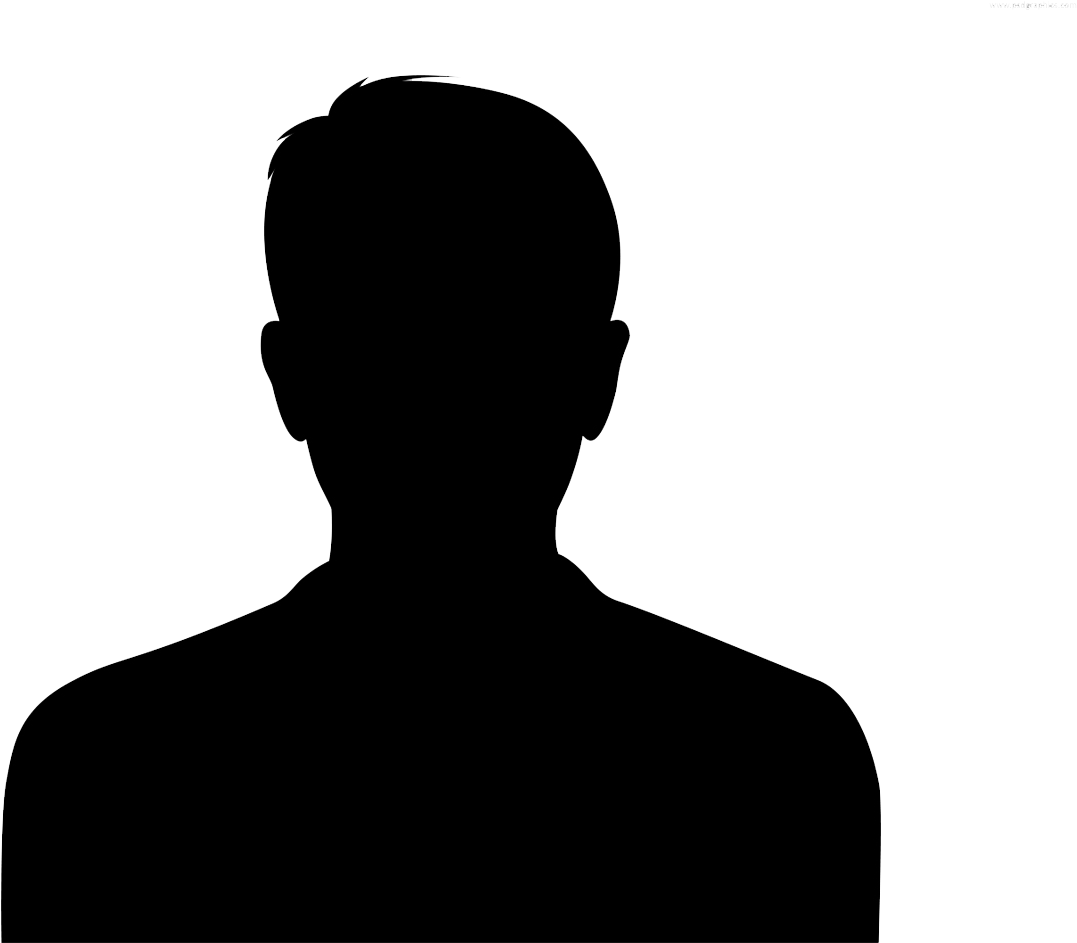 Male Silhouette Person Clipart Silhouette No Background - Silhouette Of A Person (1280x1024)