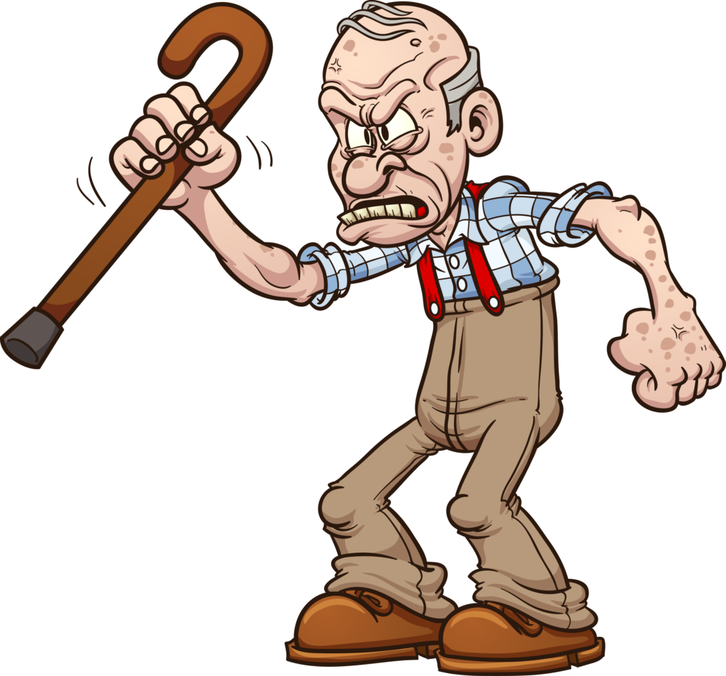 Jpg Stock Png Transparent Images Pluspng Person Often - Grumpy Old Man Clipart (1024x953)