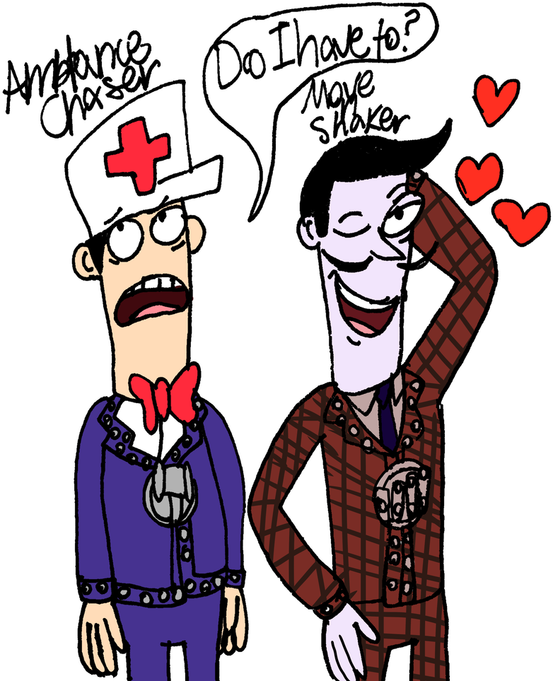 Ambulance Chaser And Mover N Shaker By Wumowumo - Ambulance Chaser Toontown (831x962)