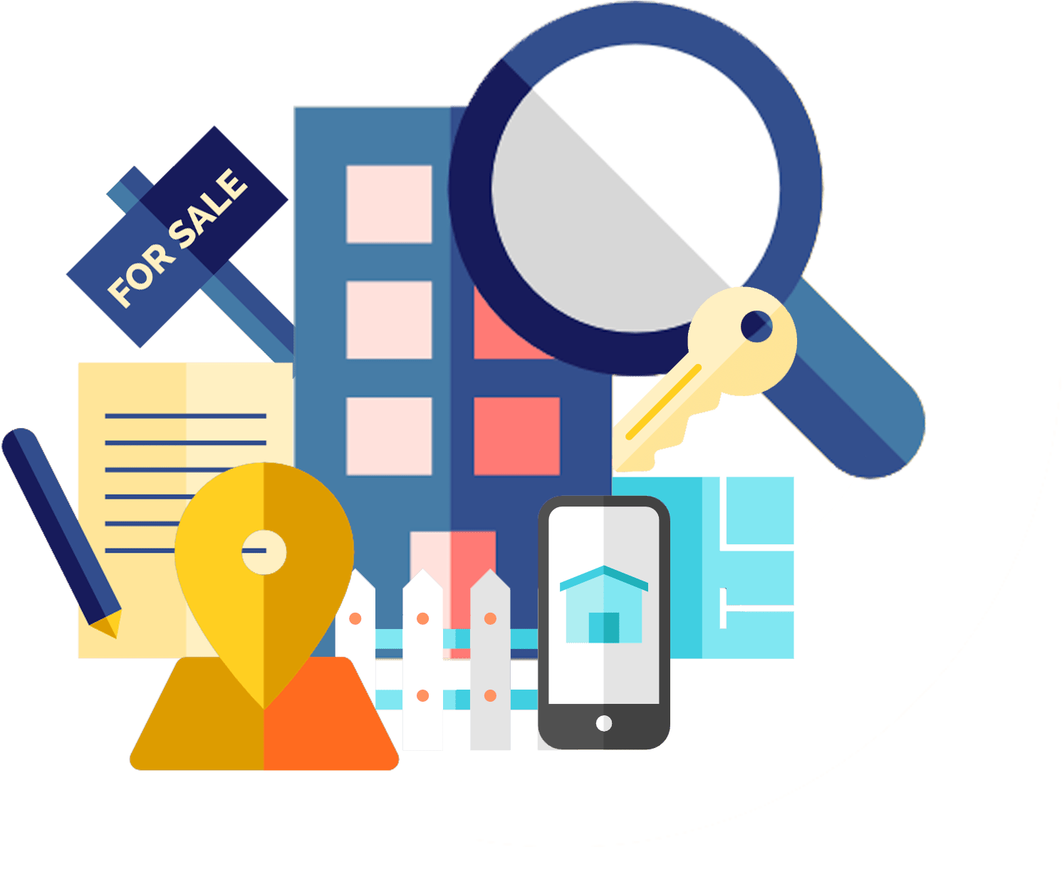 The World Of Real Estate - Search Engine Optimization (2500x2000)