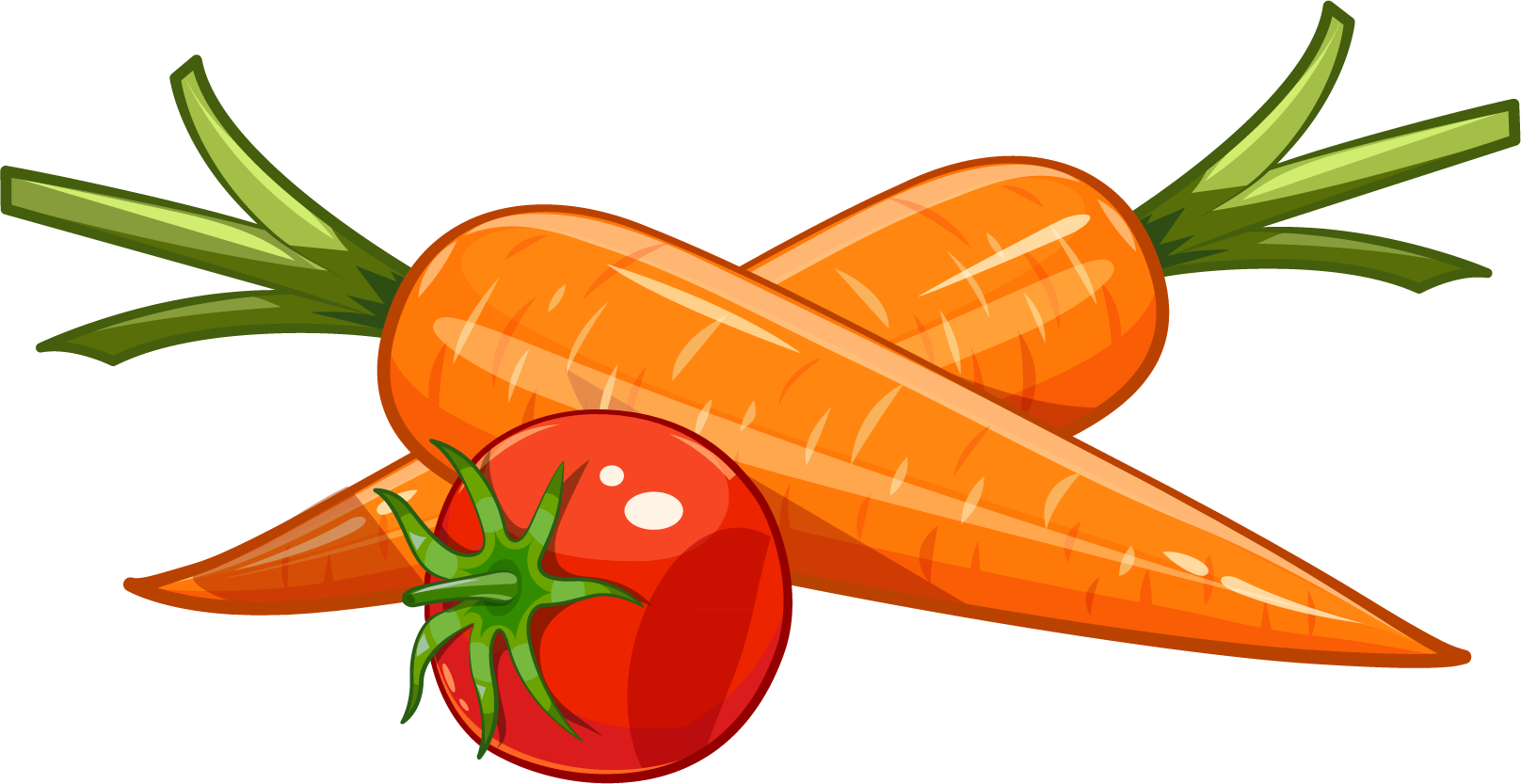Carrot Royalty Free Carrots - Carrot Clip Art (1616x833)