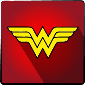Hero, Super, Hyper, Wonderwoman Icon, Wonderwoman Character - Wonder Woman Logo Icon (400x400)