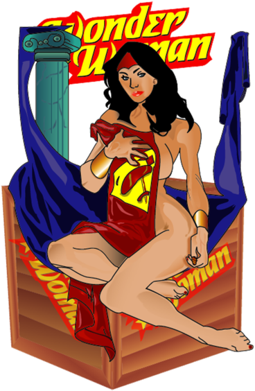 Human,cartoon - Wonder Woman: Animated Movie (blu-ray) (396x600)