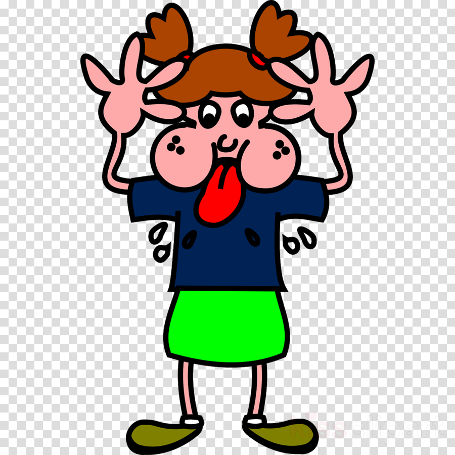 Rude Girl Clipart Girl Clip Art - 2d Palindrome (900x900)