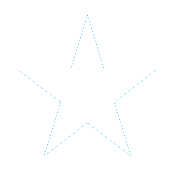 Home - Five Point Star Clipart (680x682)