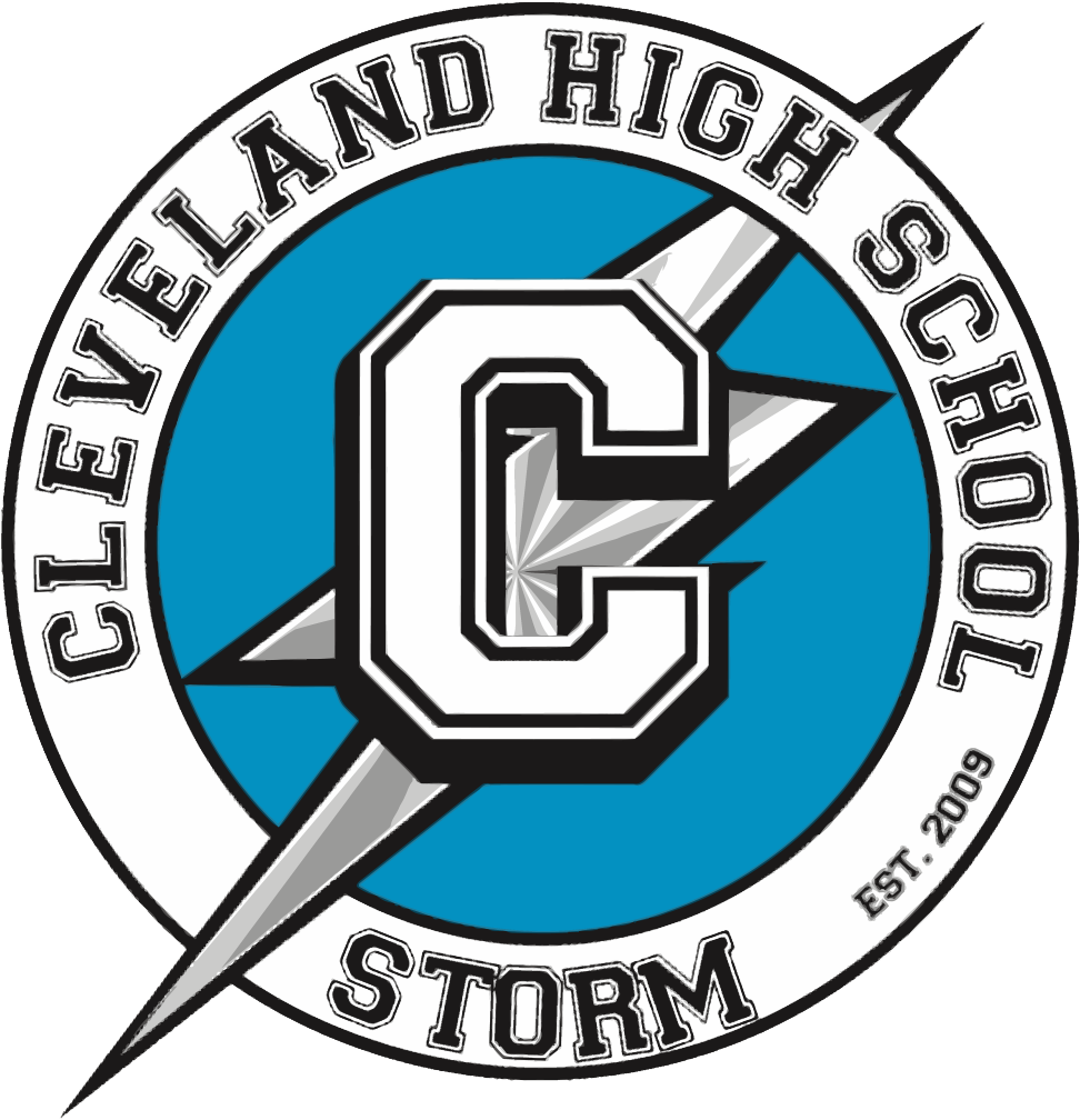 School Logo - Cleveland Storm High School Logo (983x1017)