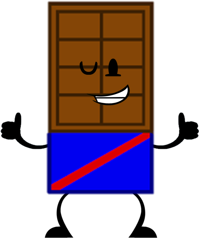 Cartoon Chocolate Bar Png - Deviantart (665x865)