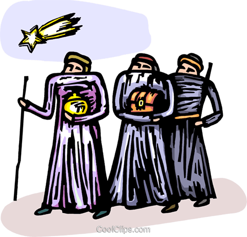 Wiseman Following The Star To Bethlehem Royalty Free - Wiseman From Bethlehem Png (480x462)