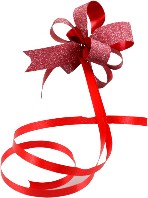 Bow, Pp, 13mm, Ø60mm, Glamorous Rood - Bow, Pp, 13mm, Ø60mm, Glamorous Rood (640x640)