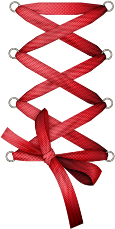 Tatjana Альбом «клипарт / Декор / Ленточки» На Яндекс - Corset Lace Png (255x500)