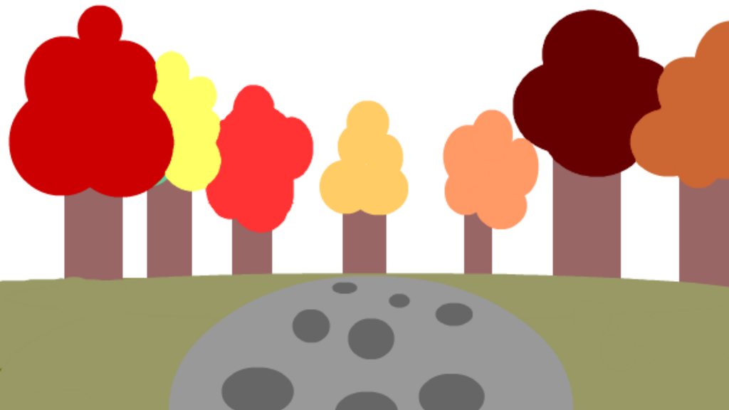 Simple Fall Background By Donsssssss - Stock Photography (1024x576)