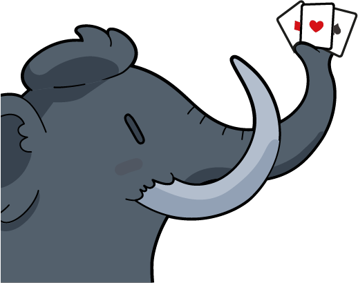 Fluffy Friend Playing Cards - Mastodon Social Logo (518x410)