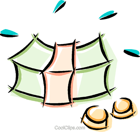 Dollar Bills And Coins Royalty Free Vector Clip Art - Banknote (480x451)