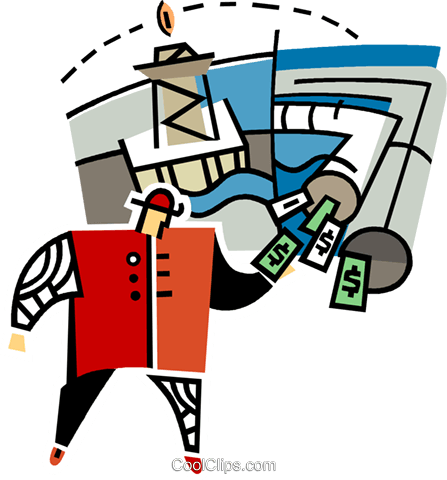 Oil Industry Royalty Free Vector Clip Art Illustration - Master Limited Partnership (447x480)