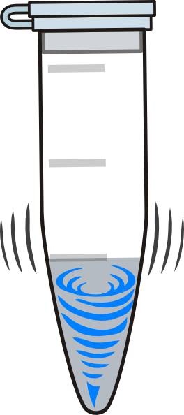 Hurricane Clipart Vortex - Eppendorf Tube (264x594)