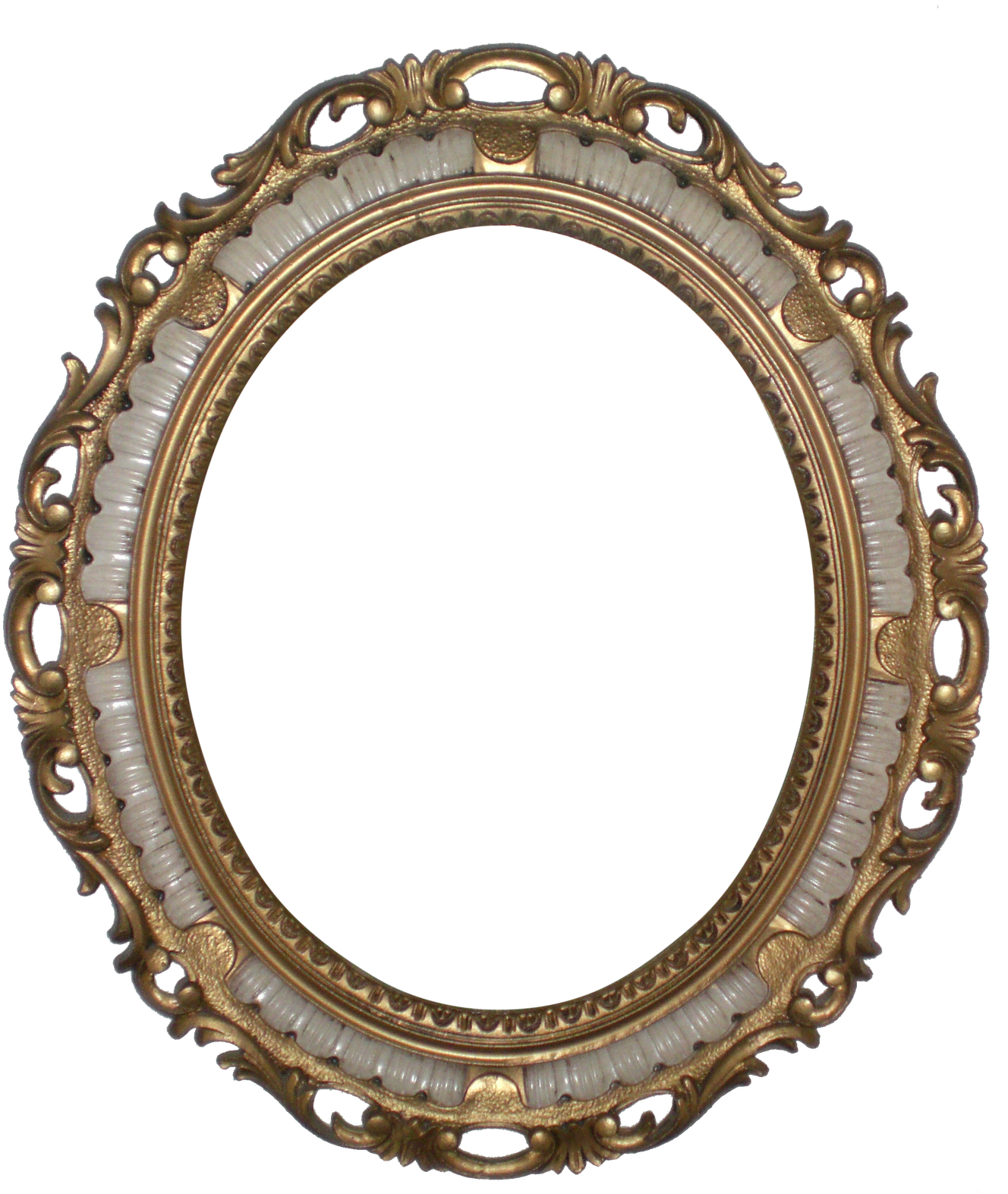 Body Mirror Clipart - Louis Xiv Oval Frames (1353x1600)