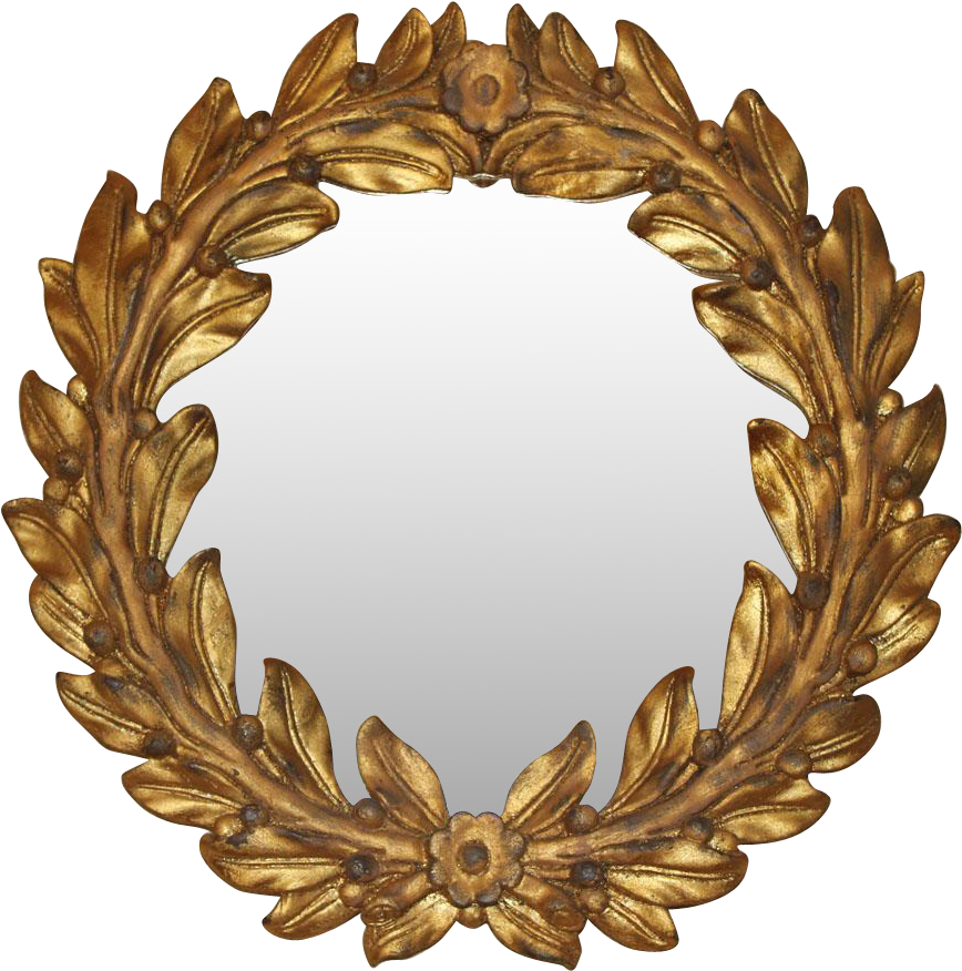 Mirror Clipart Round - Mirror (875x875)
