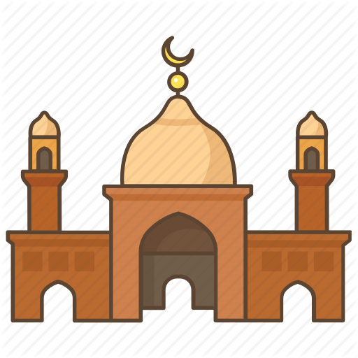 Muslim Temple Clipart Mosque Islam Clip Art - Islam Temple (512x512)