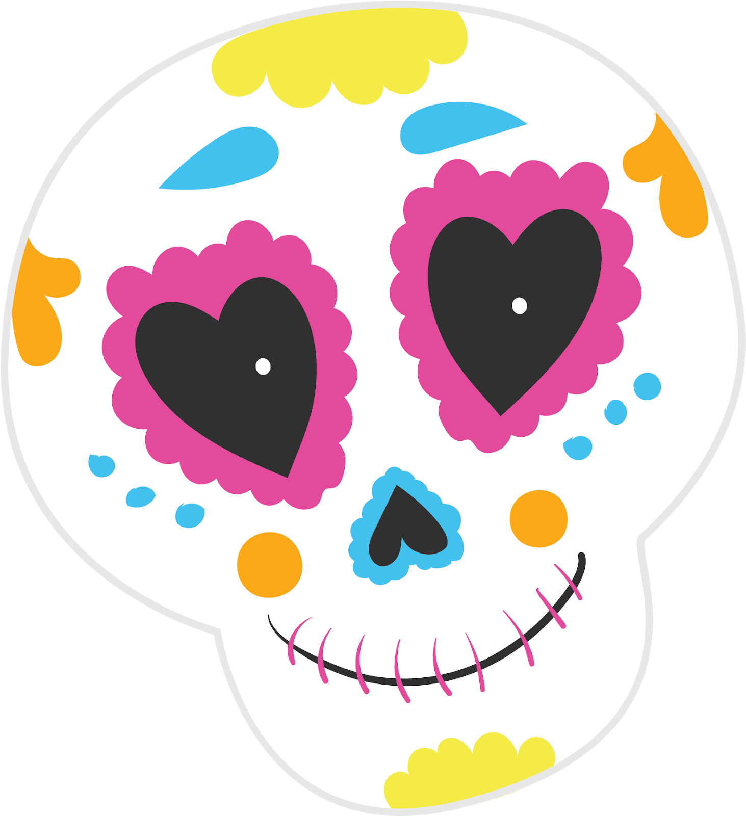 Our First Día De Los Muertos - Mommy's Sugar Skull Throw Blanket (1600x1600)