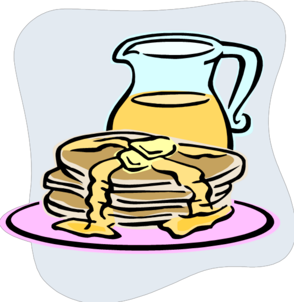Ftestickers Scpancake Pancakes Clipart Breakfast - Pancake Breakfast (1024x1052)