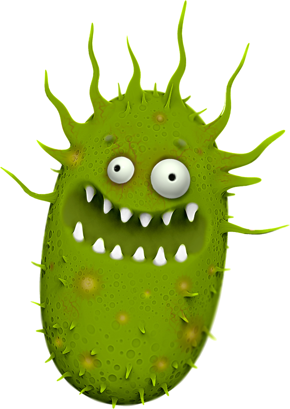 Bacteria Png Jpg Free Stock - Bacteria Png (985x1387)