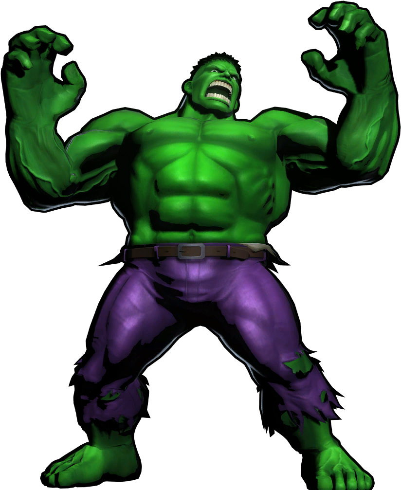 Potental Opponents - Hulk Green And Purple - (1024x1024) Png Clipart Downlo...