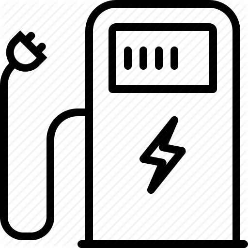 Electric Charging Station Icon (512x512)
