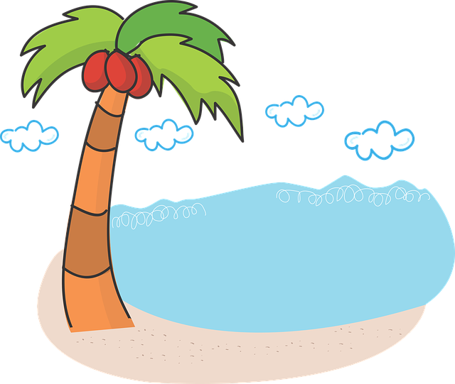 In Den Ersten Drei Sommerferienwochen Haben Wir Zum - Free Clipart Beach Cartoon (640x541)