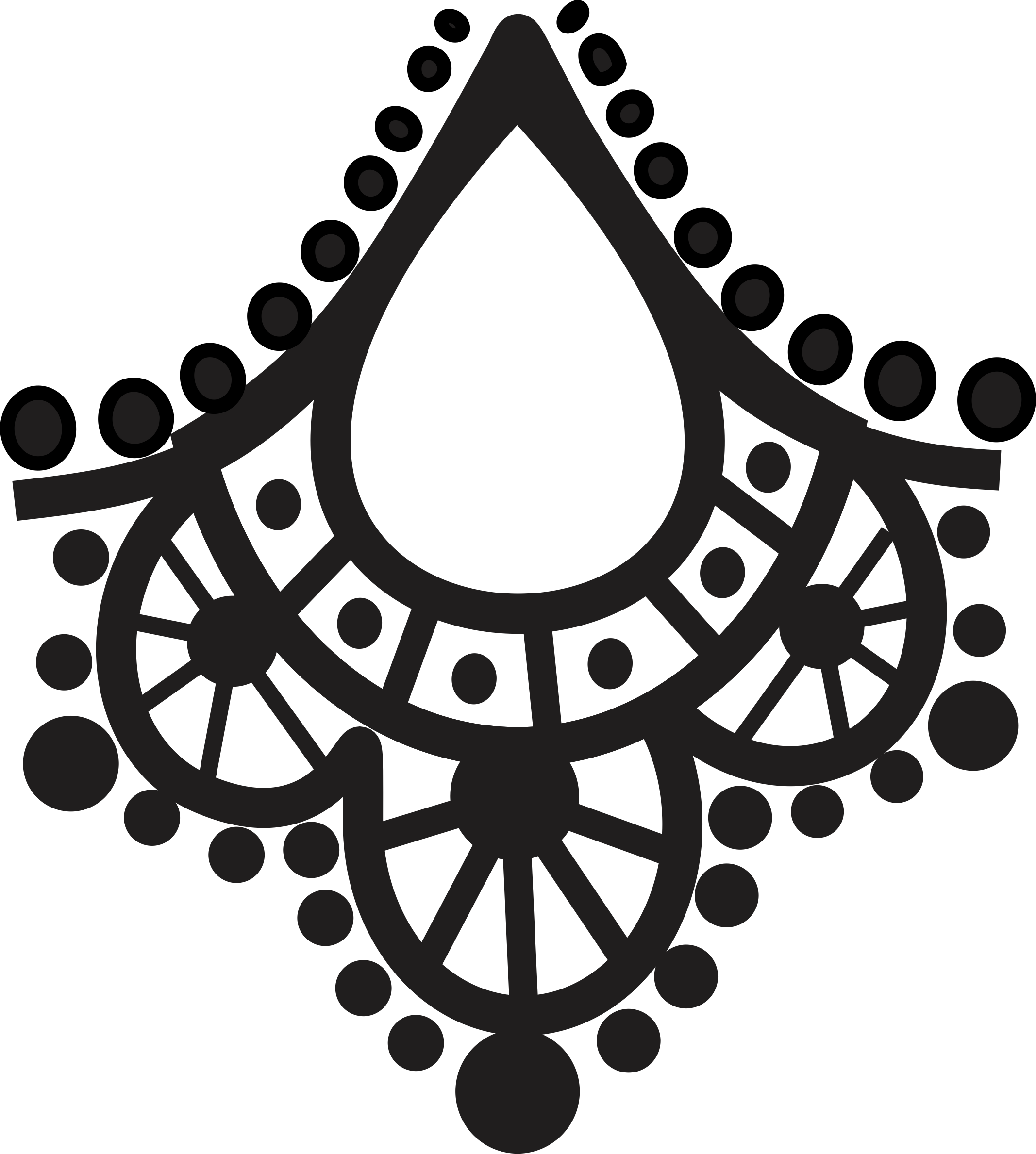 Boarders, Paper Clip, Tags, Crochet, Pattern, Stuff - Drawing (2134x2378)