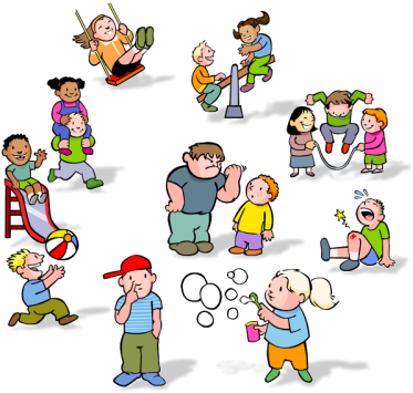 Kids At Recess Png - Recess Clipart (400x359)