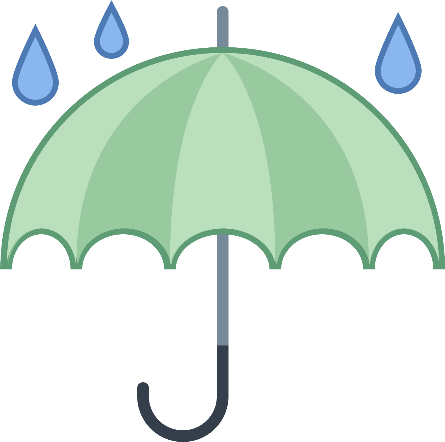 Icona Rainy Weather Download - Weather (1600x1600)