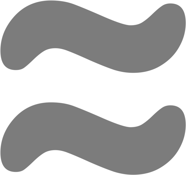 Equals Sign Approximation Computer Icons Symbol Equality - Approximately Clipart (750x750)