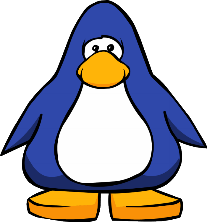 New Blue Penguin Glitch Oscar867 S Club Penguin Cheats - Penguin With Top Hat (700x751)