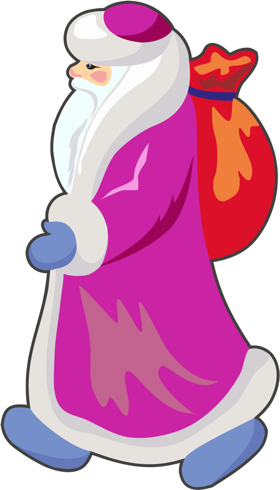 You Might Also Like - Santa Claus Clip Art (1066x1600)