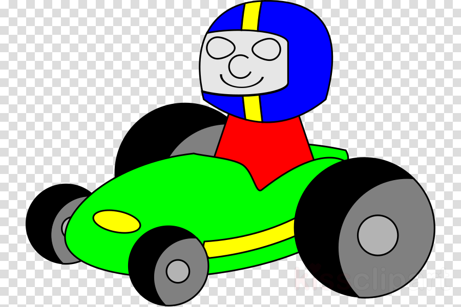 Go Kart Clipart Kart Racing Go-kart Clip Art - Draw A Go Kart Easy (900x600)