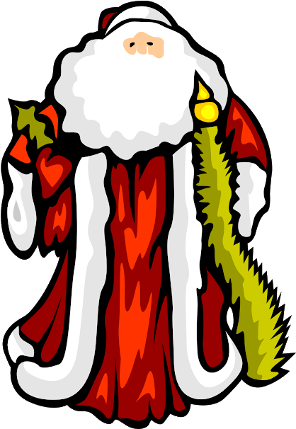 You Might Also Like - Vintage Santa Wall Clock (426x640)