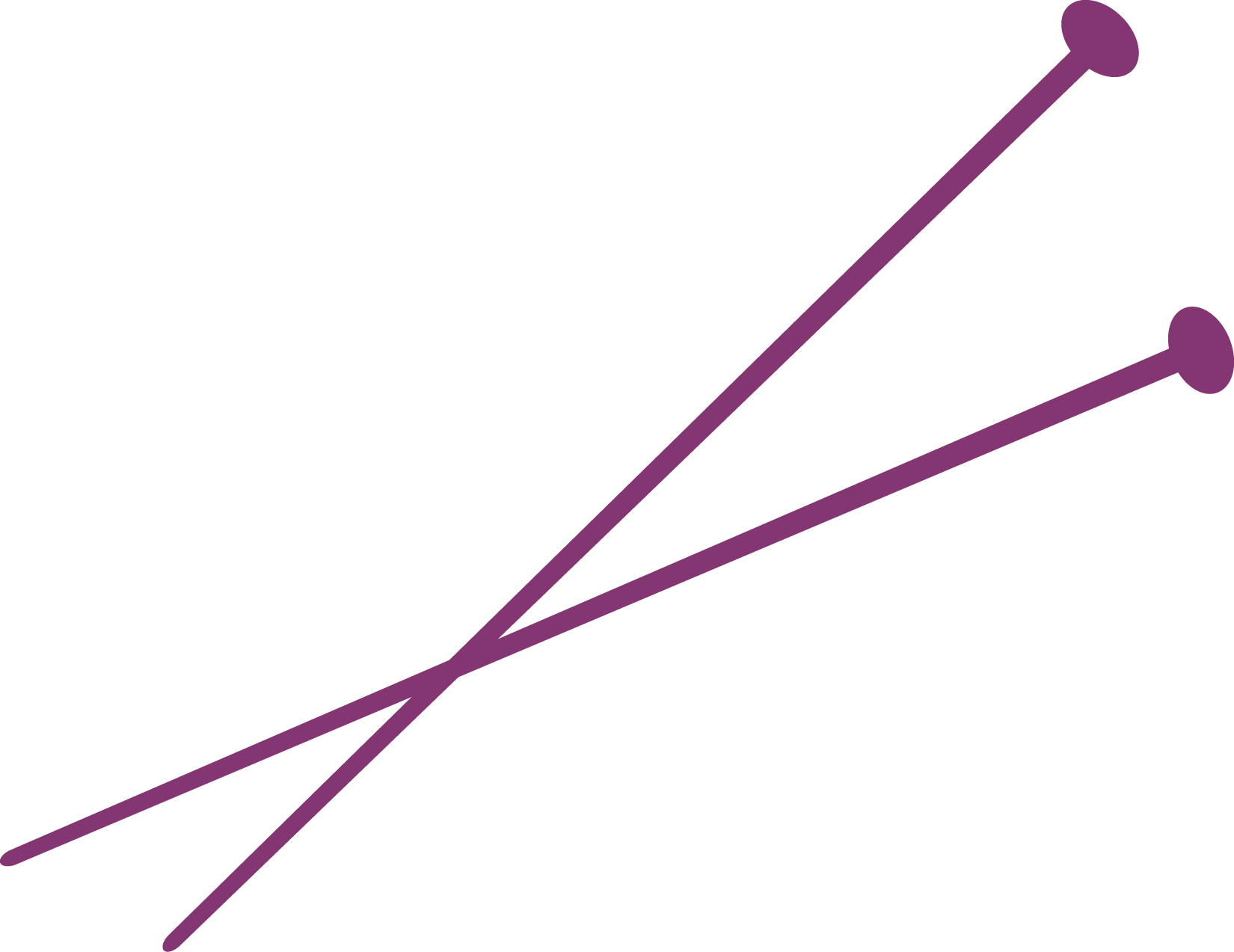 Clip Art Freeuse Stock Needles - Knitting Needles Png (1650x1273)