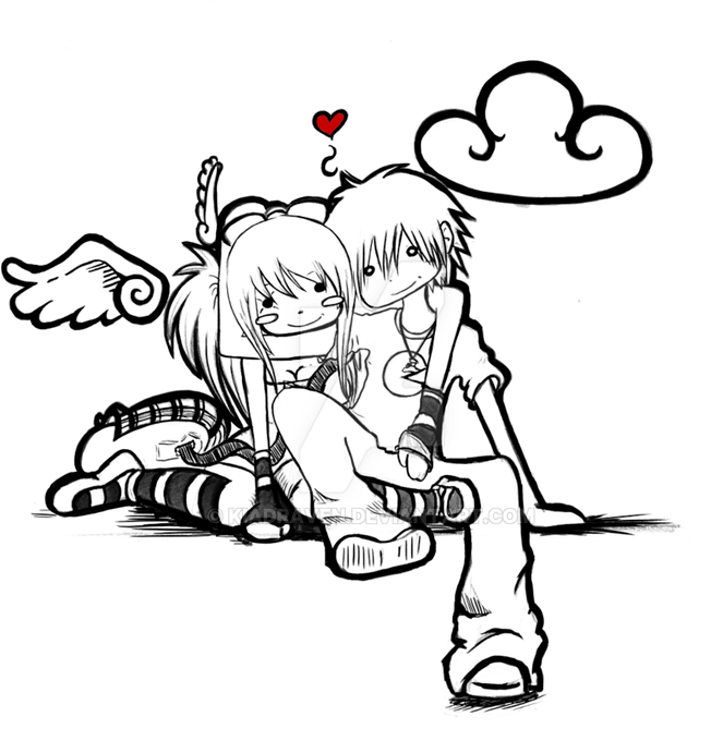 Bestfriend Drawing Heart - Books Are My Best Friends Drawing (680x690)