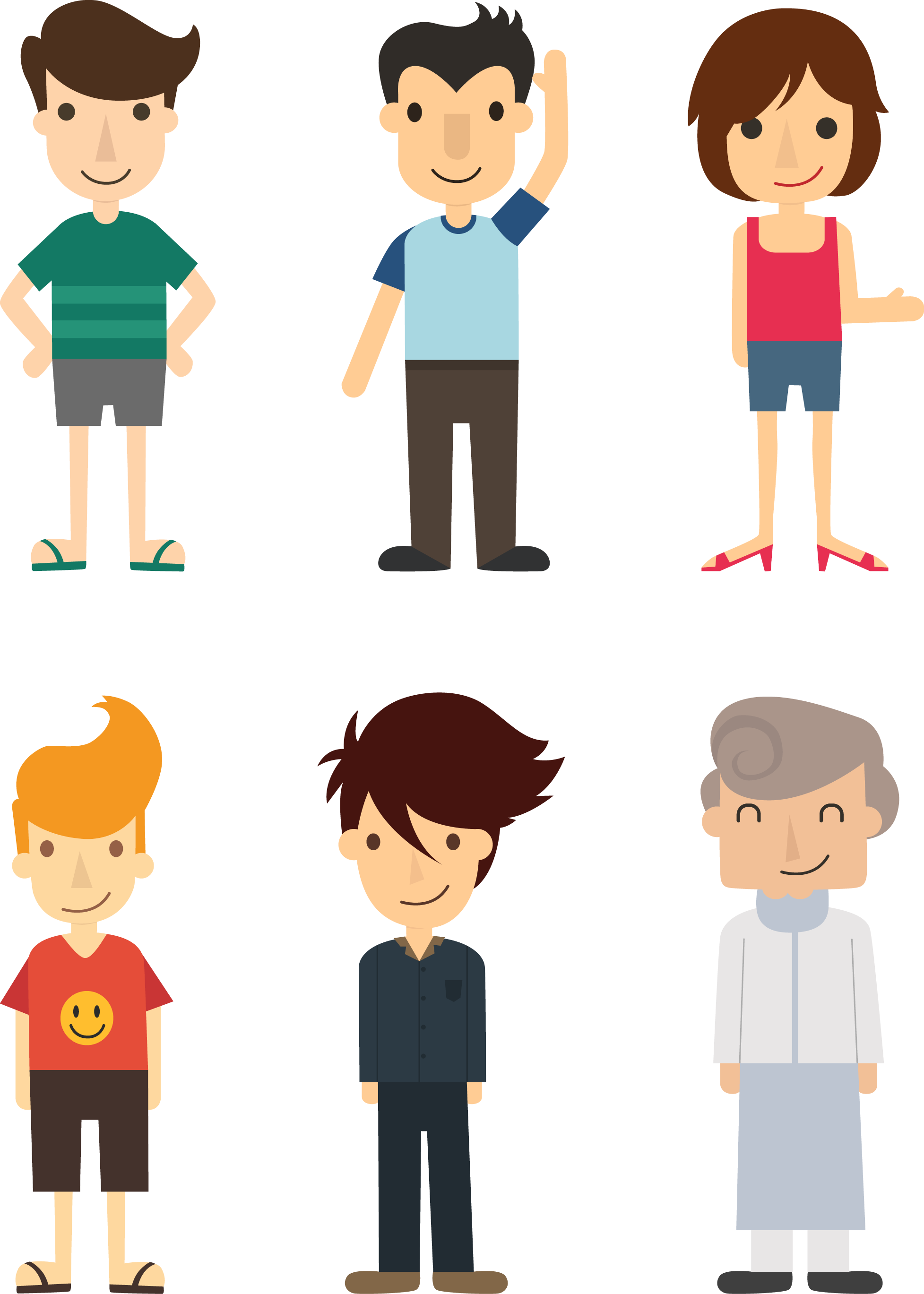 People Vector Png - People Illustration (1955x2738)