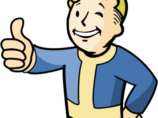 Tunel Clipart Vault - Vault Boy Transparent Background (640x480)