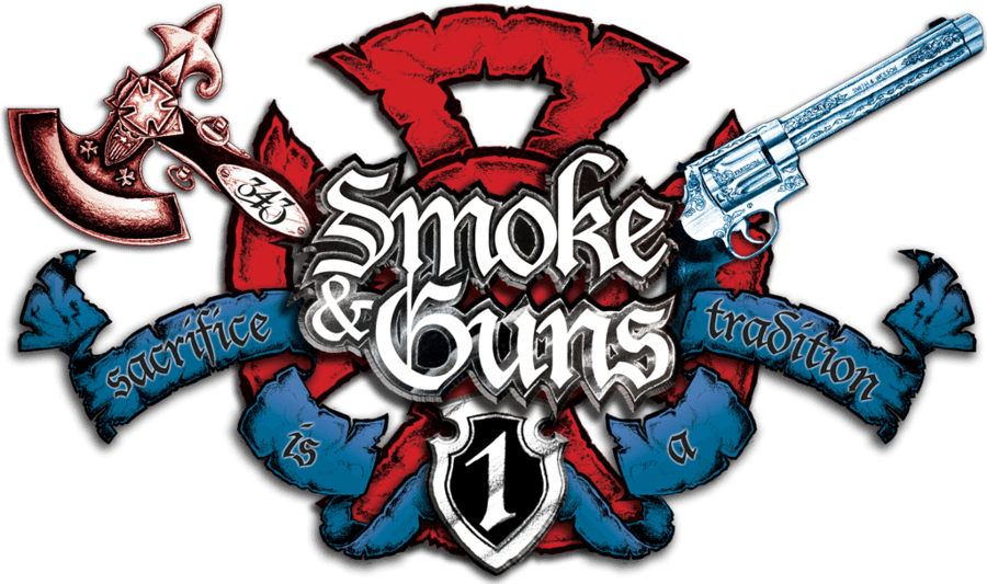 Cartoon Clipart Myers Duren Harley Davidson Softail - Smoke And Guns Tulsa (900x533)