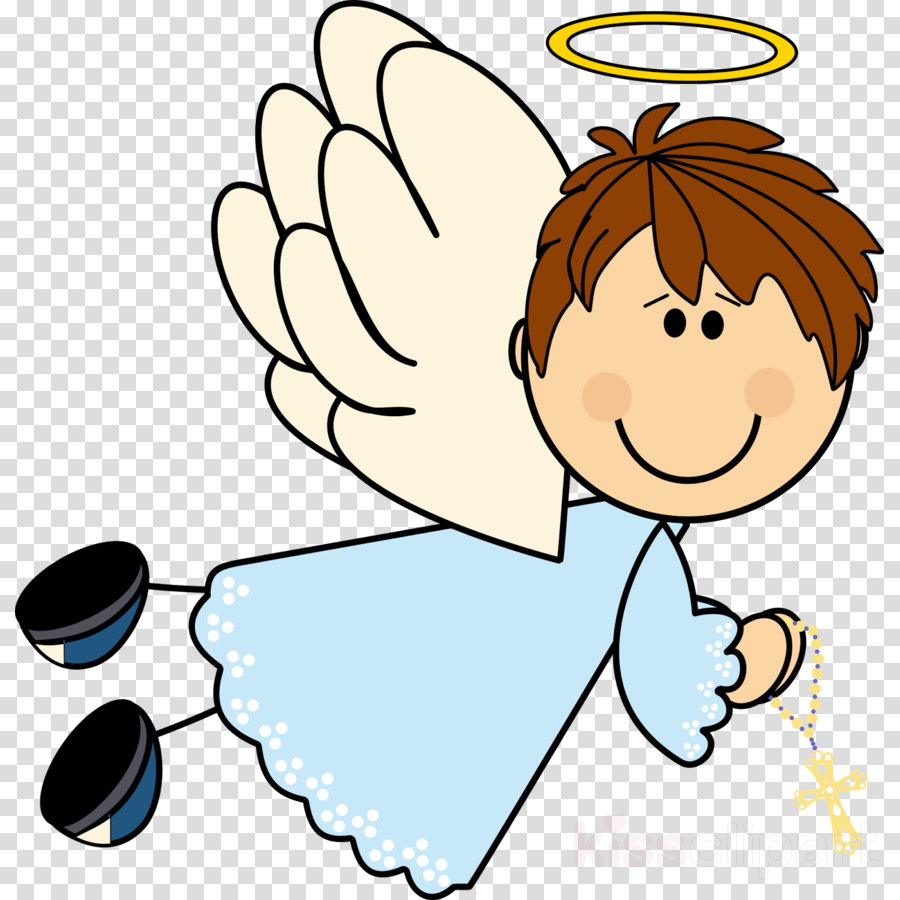 Angel Communion Clipart Baptism, Eucharist And Ministry - Dibujo Angeles (900x900)