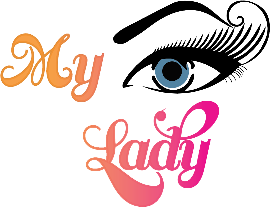 Eyelashes Clipart Illustration - My Lady Logo (1300x870)