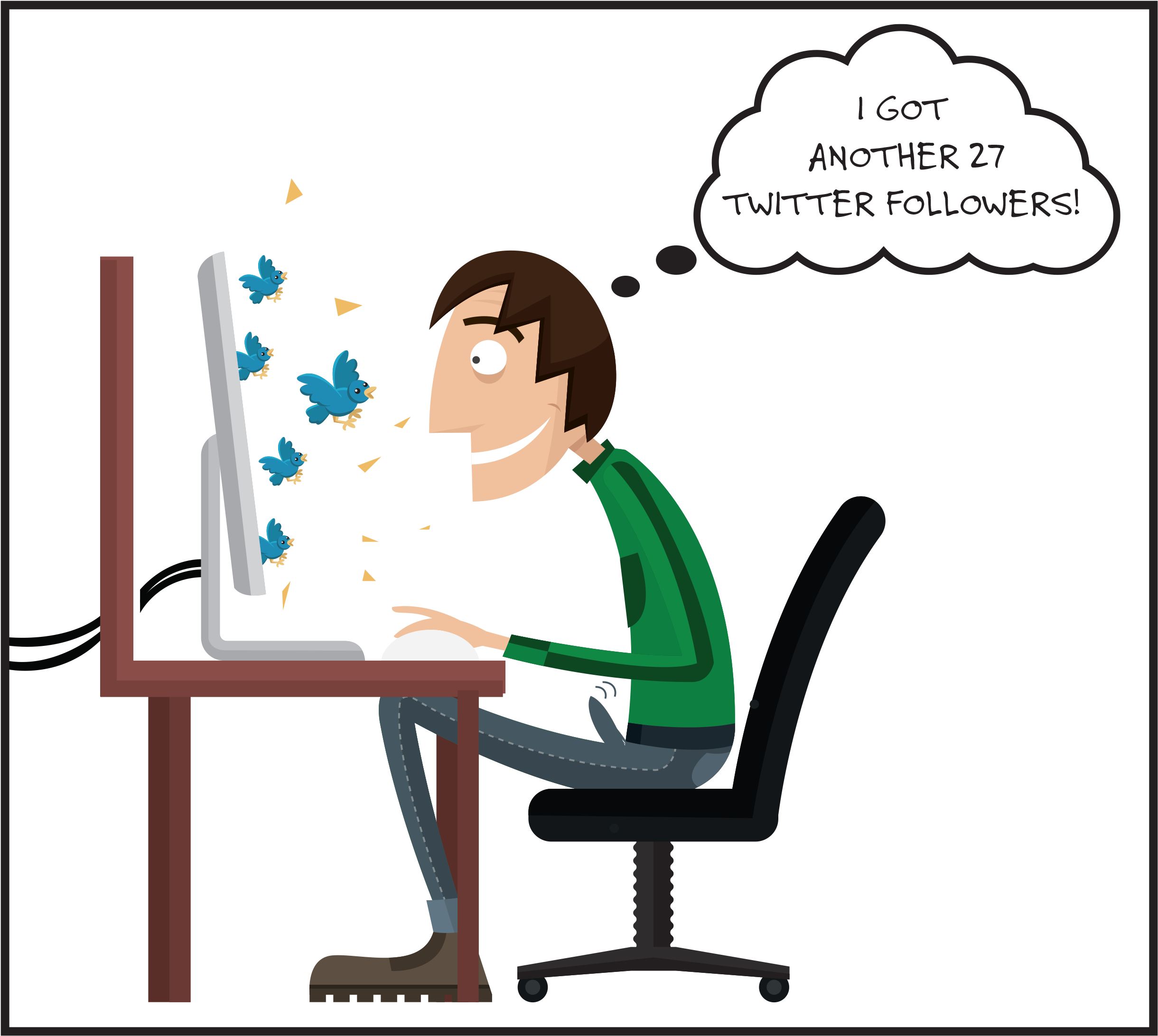 How To Set Goals If You're Not Sure What You Want - Cartoon (2503x2246)